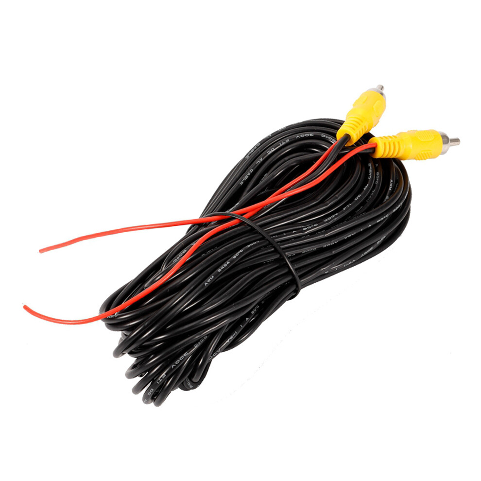 15M Rca To Rca Male To Male Av Cable Cord For Car Rear Camera Dvd Player Tv 9471363168637