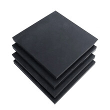 Rubber Block Elastic Anti Slip Damping Gasket Shockproof Pad Black 50X50X50mm 100X100mm 150X150mm 200X200mm 1Pc