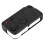 2 Button Car Remote Key Case Shell for Land Rover P38 Black Durable ABS 2