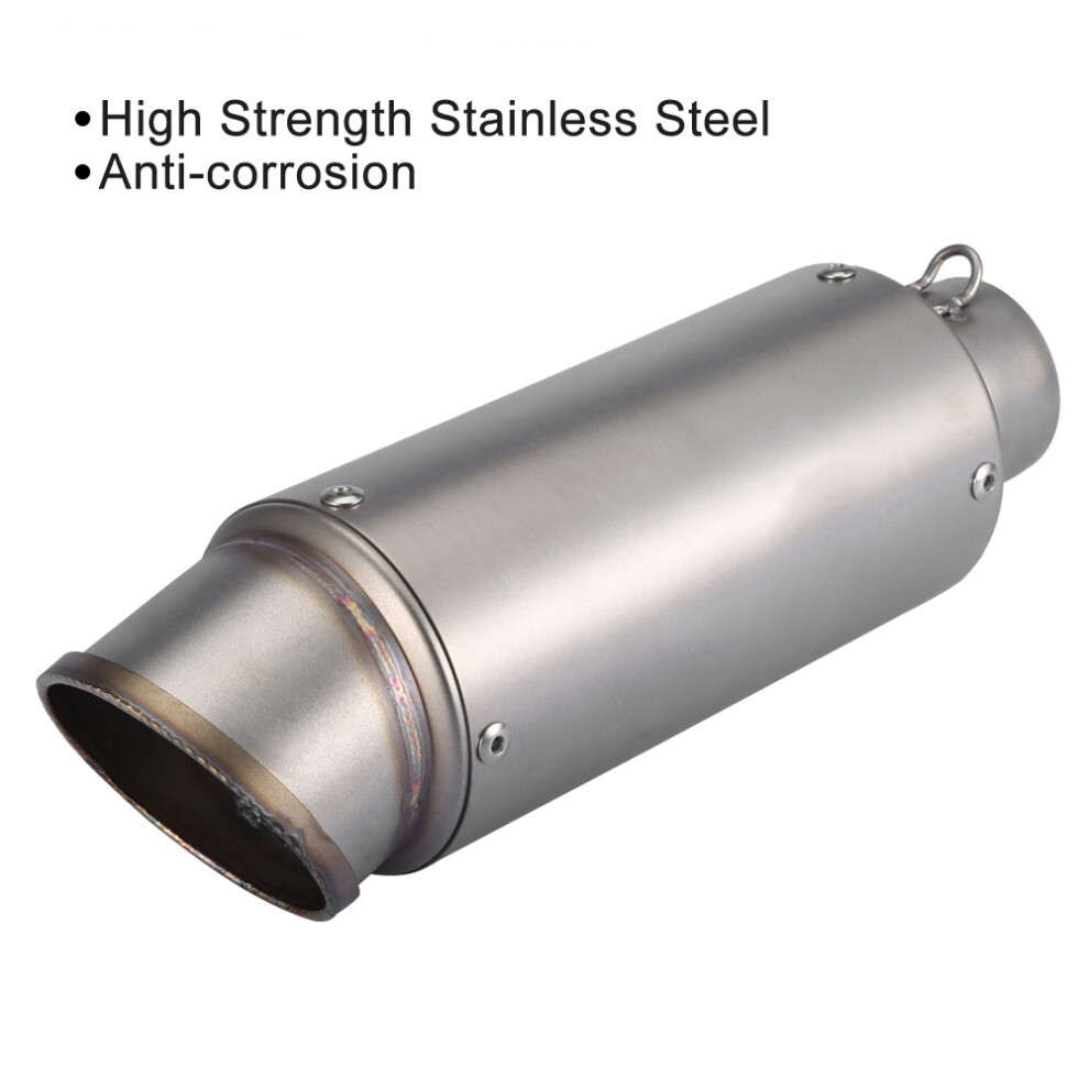 Motorcycle Oblique Universal 51Mm Slip On Exhaust Rear Pipe Tailpipe (#3) 4991363171819