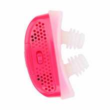 Electric Anti Snoring Device Red - Portable Sleep Aid with PM2.5 Filter