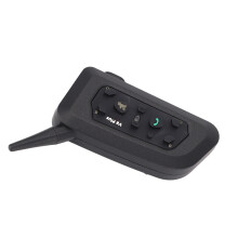 V6Plus 1200 Motorcycle Helmet Intercom Bluetooth 6-User Hands Free System