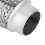 SS 1,54 Zoll robuster Auspuffadapter Silber 7