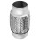 SS 1,54 Zoll robuster Auspuffadapter Silber 2