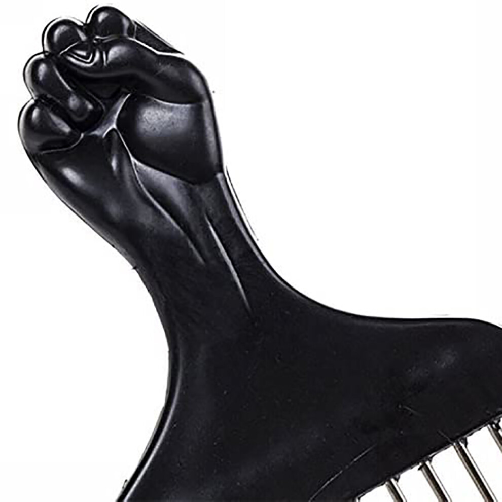 Afro & Curly Hair Brush Insert Plastic Comb Anti-Static Styling Tool