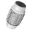 SS 1,54 Zoll robuster Auspuffadapter Silber 3