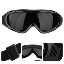 Modell PVC 52g 1mm schwarze Schutzbrille Anti-Sand
