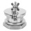 Lebensmittelechter Edelstahl Honig-Schieberventil M45x2.0, 12.2x6.5cm 8