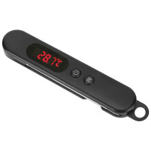 Digitales LCD-Display-Thermometer für Fleisch und Flüssigkeiten, 100 % wasserdicht mit professionellen Fleischthermometerfunktionen, ideal für