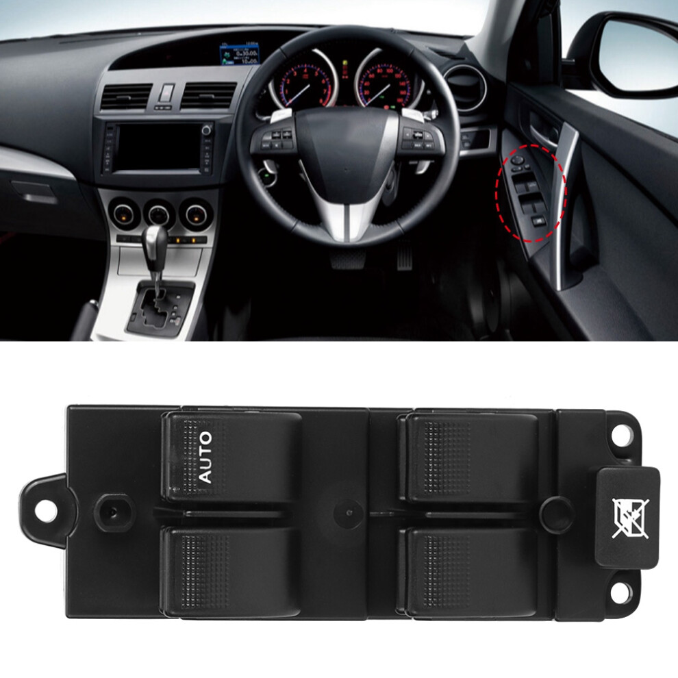 Power Window Master Switch Fit For Mazda Bt-50 2006-2012 Ub93-66-350 Right 9351363170932