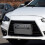 schwarzer ABS-Kennzeichenhalter für Lancer GTS EVO X 11