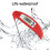Θερμόμετρο τροφίμων άμεσης ανάγνωσης, ακριβής ένδειξη θερμοκρασίας με οθόνη 4