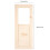 Easy Install Sauna Air Vent Grille - Strong Hemlock with Adjustable Aperture 3