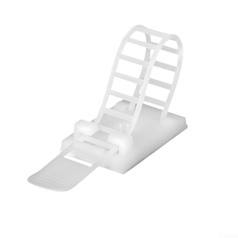 Cable Clips 100Pcs Cable Management Organizer For Home Office Workshop White 9067246958961