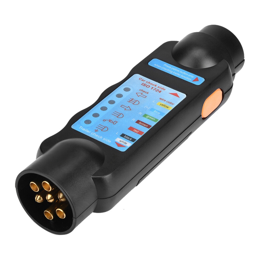 12V 7 Pin Towing Wire Circuit Tester For Trailer And Rv Light 9311363176921