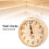 Durable Sauna Wall Clock - Sleek Lightweight Easy to Read Timer 7