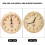 Durable Sauna Wall Clock - Sleek Lightweight Easy to Read Timer 5