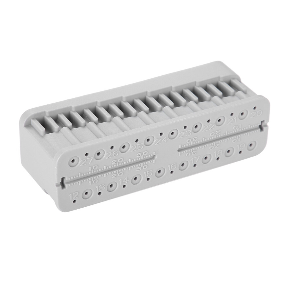Accurate Grey Dental Endodontic Ruler - Sterilizable Long-Lasting