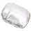 Heat Shield Split Cowhide Leather Welding Hand Pad, 21cm, Aluminized Back 1