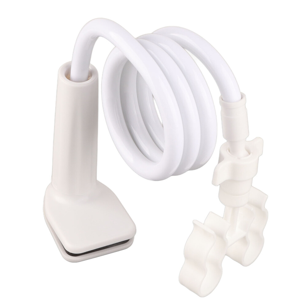 White Adjustable Breathing Machine Hose Holder Fix Tube Ventilator Accessory 100Cm
