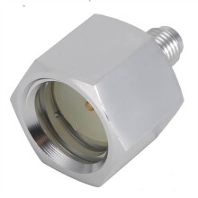 Soda Water CO2 Adapter Mini Regulator 3/8‑24UNF to 6ACME‑6G