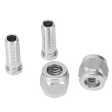 8mm Stainless Steel Nut Barb Connector for Ball Lock Home Brew Fitting