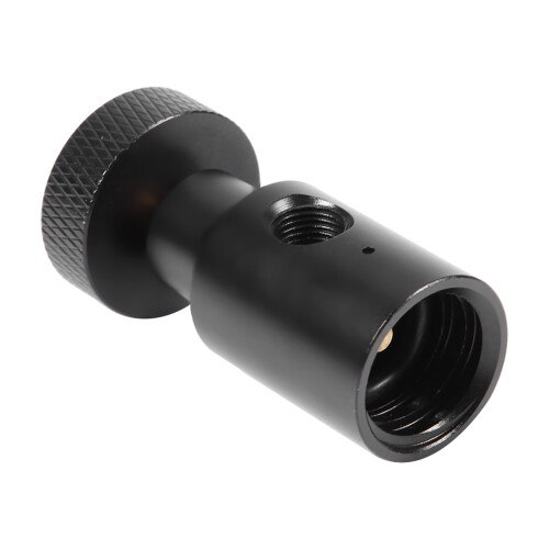 1/8NPT CO2 Nachfülladapter TR21*4 3cm Schwarz 68g 2