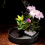 Artistic Floral Arrangement with Rectangular Ikebana Kenzan Holder 4