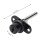 Office Security 2Pcs 16mm Black Lock Set for Drawer and Cabinet Use 6