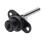 Office Security 2Pcs 16mm Black Lock Set for Drawer and Cabinet Use 4