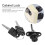 Office Security 2Pcs 16mm Black Lock Set for Drawer and Cabinet Use 9