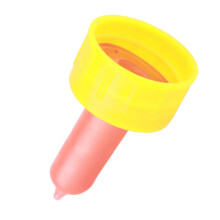 50pcs Silicone Sheep Goat Lamb Milk Bottle Nipples - 5.5x2.7cm