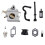 LED Desk Lamp with Touch Control 3 Color Modes Black Silver 6