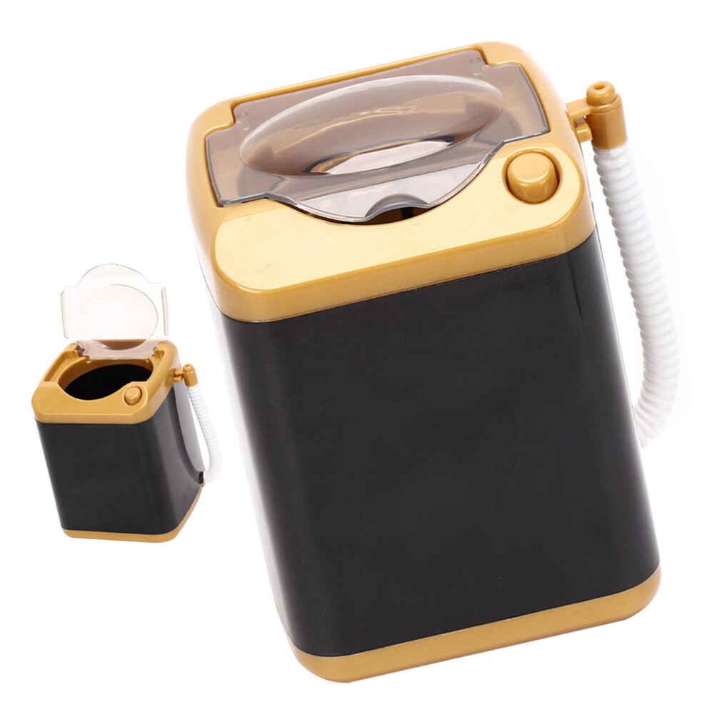 Electric Mini Washing Machine Toy, 10x8x11cm, Gold