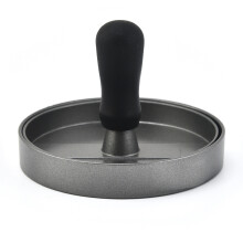 Presse à hamburger professionnelle, surface antiadhésive pour des galettes parfaitement formées, conception amovible avec poignée résistante à