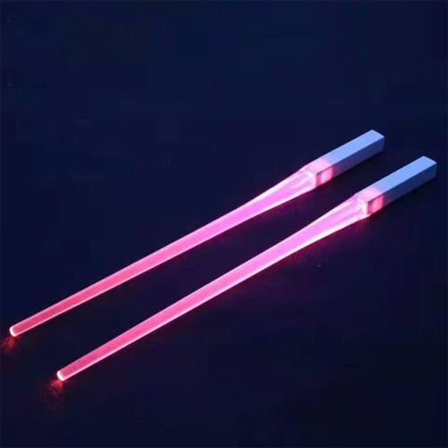 Κομψά Γαλαξιακά Σκεύη, LED Chopsticks εμπνευσμένα από τον Πόλεμο των Άστρων, Φωτίστε το