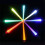Κομψά Γαλαξιακά Σκεύη, LED Chopsticks εμπνευσμένα από τον Πόλεμο των Άστρων, Φωτίστε το 4