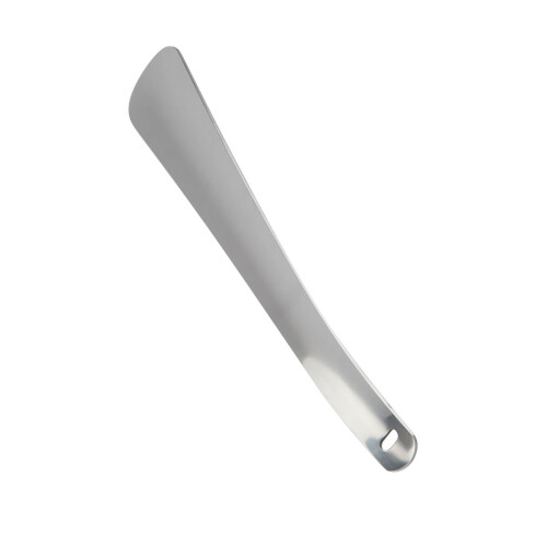 Schuhlöffel aus Edelstahl mit langem Griff 30 cm 2