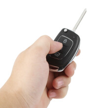 Black 3-Button Key Shell for Hyundai Santa Fe ix45 2013-2014