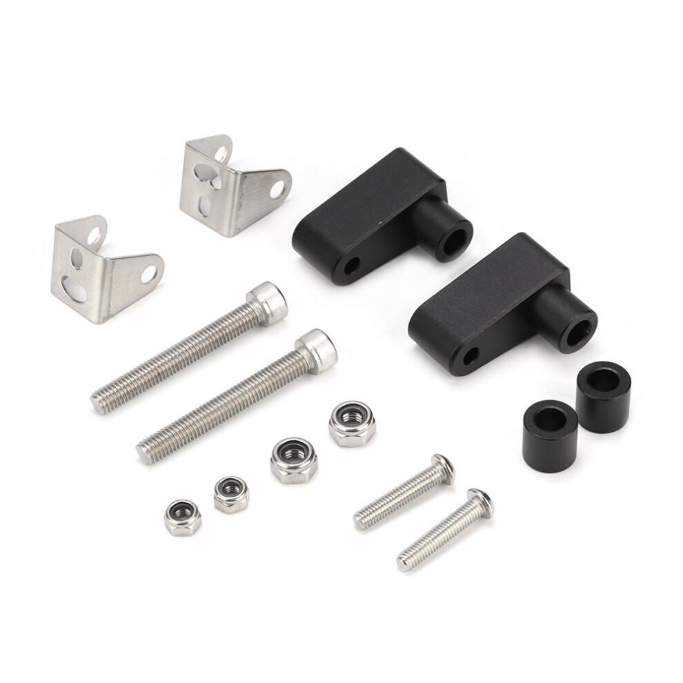 Motorcycle Led Spotlight Bracket 2Pcs Aluminum Alloy For Xciting 250/300 Black 5091363183351