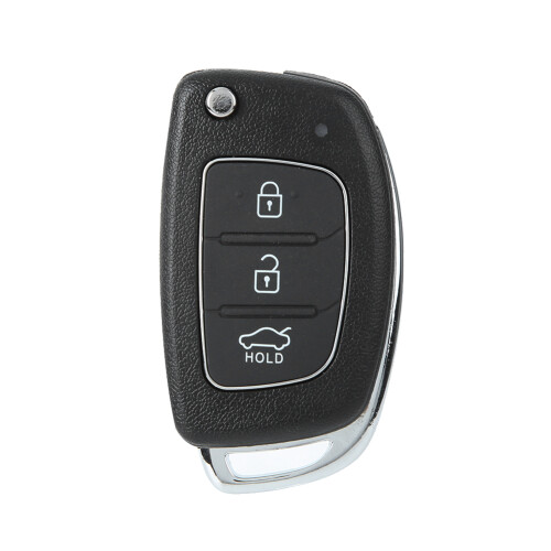 Black 3-Button Key Shell for Hyundai Santa Fe ix45 2013-2014 1