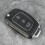 Black 3-Button Key Shell for Hyundai Santa Fe ix45 2013-2014 9