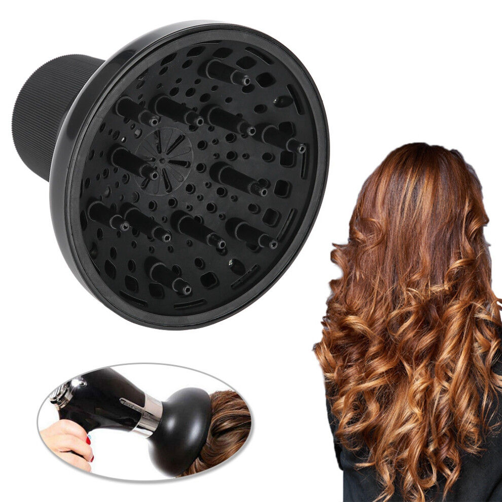 Premium Silicone Hair Diffuser for Drying & Styling, 6cm Diameter