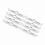 8 Stück Chrom-Spreader-Stangen 1/4-20 Chevy SBC Silber 10