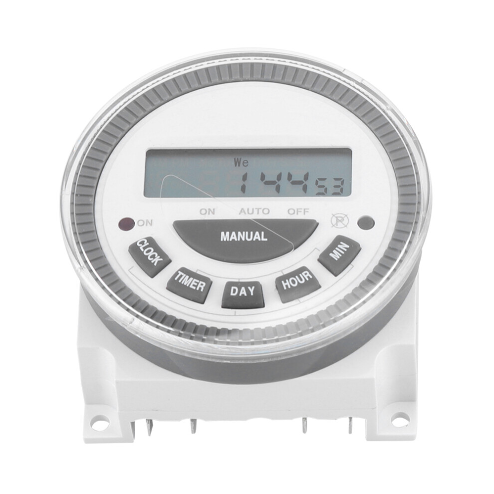 16A 7-Day Programmable Digital Timer Relay Switch 220V, Size 6X6x4cm 9471363181766