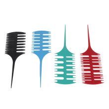 Professionelles Haarfärbe-Set: 4 Stück ABS-Fischgrätenkämme