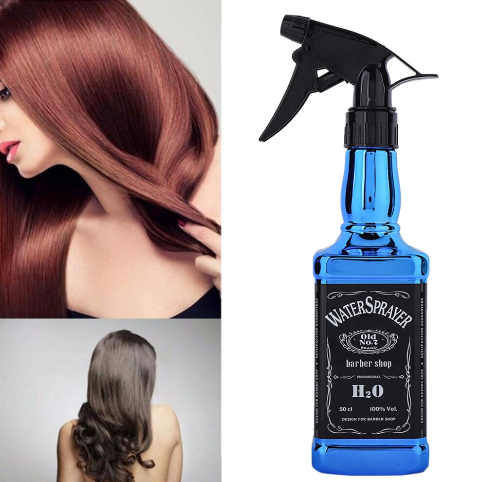 Blue Versatile 500Ml Spray Bottle For Hair Salon And Gardening Needs
