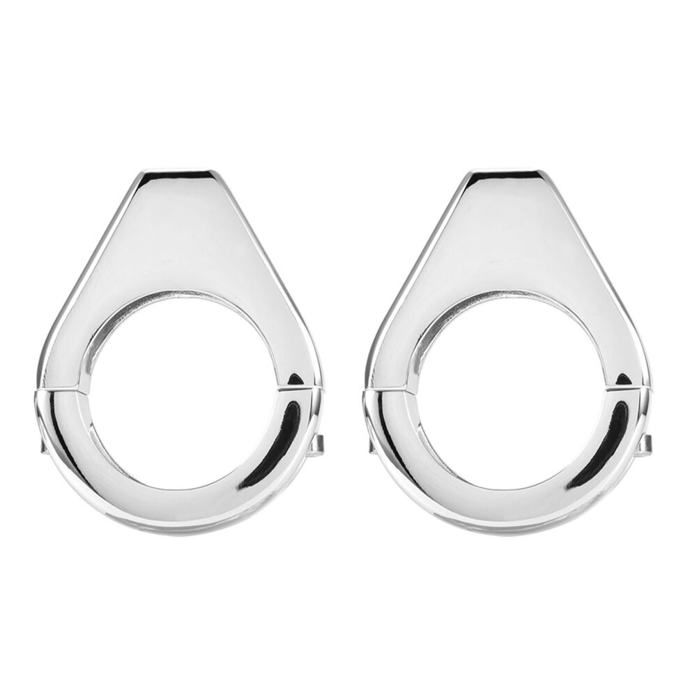 41Mm Aluminium Fork Clamp Bracket For Motorcycle Turn Signals Silver 8491363184568