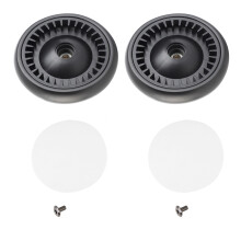 Kids Baby Stroller Rubber Wheels Pair with Tools for Easy Replacement