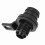 Block Plug Adapter Entlüftungsfitting 10AN Schwarz D16 5